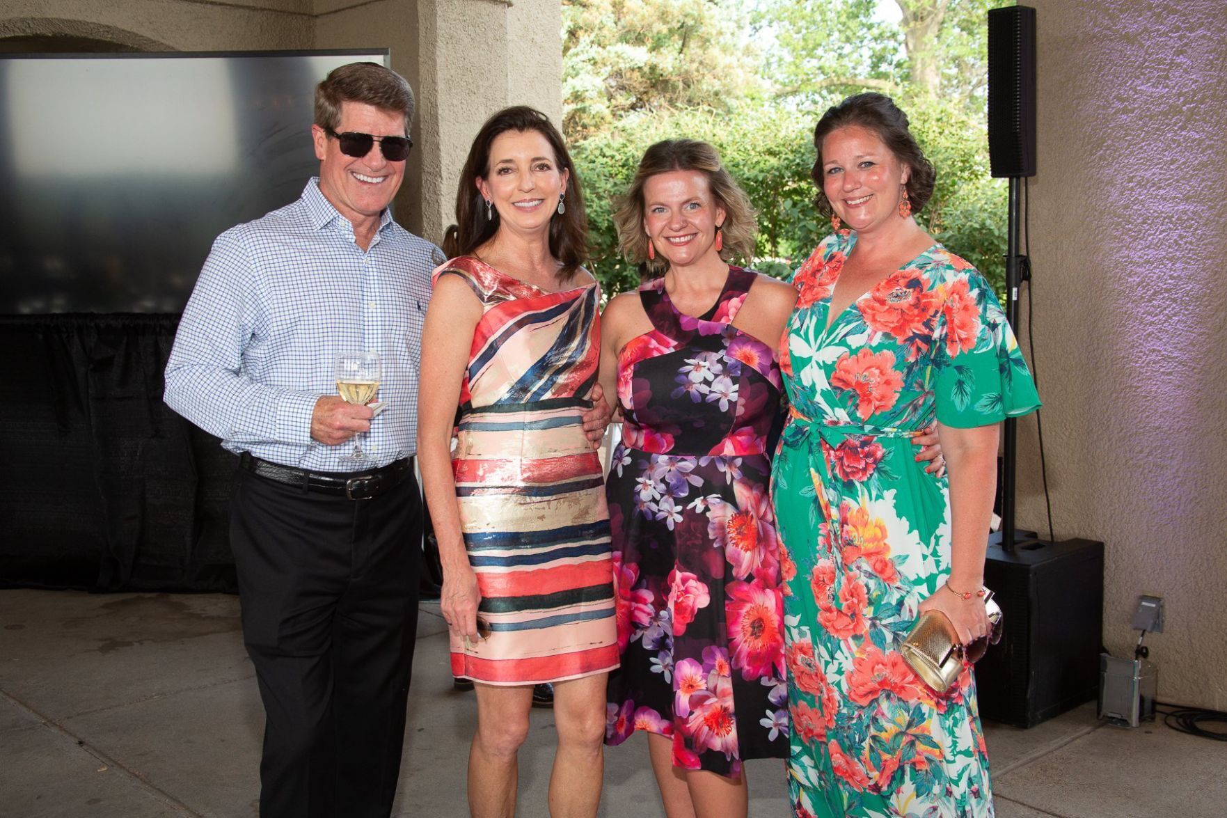 Clark and Eileen Cole, Jessica Erfling, Colleen Daum